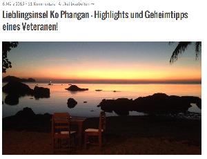 Lieblingsinsel Ko Phangan – Highlights und Geheimtipps eines Veteranen!