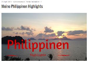 Meine Philippinen Highlights