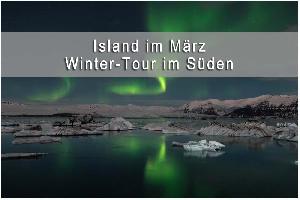 Island im Winter - Polarlichter, Eishöhlen und die Suche nach dem Schnee