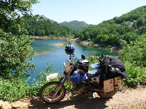 Kroatien Tour 2009 mit meiner Suzuki DR 650 SP44B
