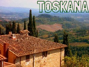 Die Landschaften der Toskana - Florenz, Siena, San Gimignano, Cortona