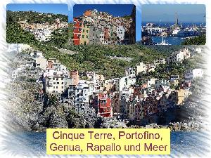 Cinque Terre und Meer