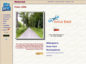 Polen mit dem Mottorrad 2006