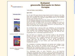 Budapest - Metropole Osteuropas