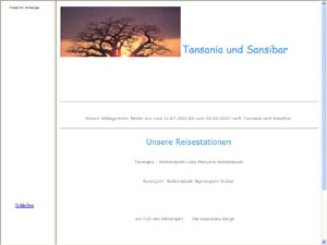 Rundreise durch Tansania...