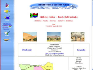 Südliches Afrika – Truck-/Zeltrundreise