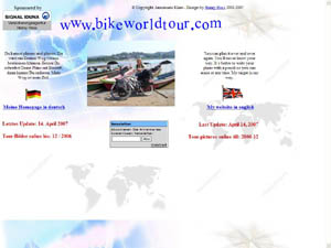Bikeworldtou von Annemarie Klein - seit 5 Jahren unterwegs