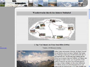 Der Stubaitaler Höhenweg