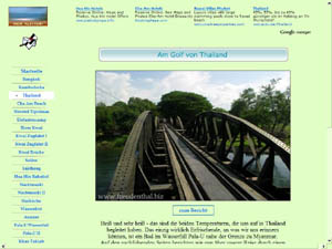 Badeurlaub am Golf von Thailand - River Kwai, Pala-U und Wasserfest