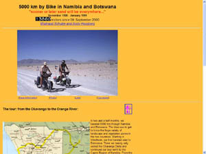 Mit dem Rad durch Namibia und Botswana