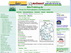 Mit dem Rad von Karlsruhe nach Berlin