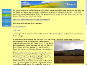 Impressionen aus der Toskana