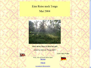 Eine Reise nach Tonga 2004