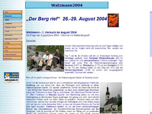 Watzmann - der Berg rief