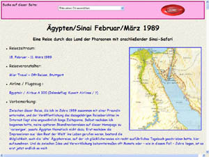 Ägypten und die Sinai-Safari