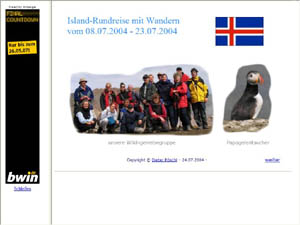 Island - eine Rundreise mit Wanderungen...