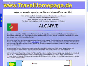 Erkundung der Algarve