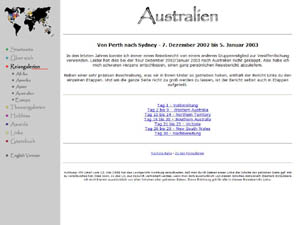 Australien: von Perth nach Sydney