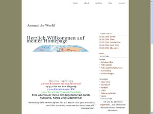 Mit dem Motorrad um die Welt