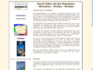 Mit der Bahn durch Polen