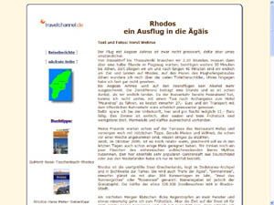 Rhodos - Ausflug in die Ägäis