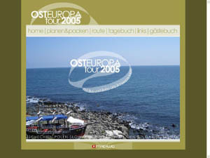 Osteuropa-Tour 2005 - mit Bus und Bahn ans Schwarze Meer