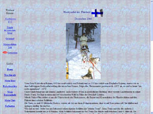 Huskysafari in Finnland