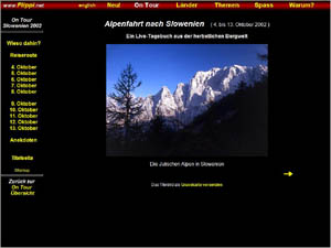 Alpenfahrt nach Slowenien