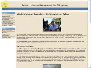 Mit dem Schlauchboot durch die Schlucht von Callao