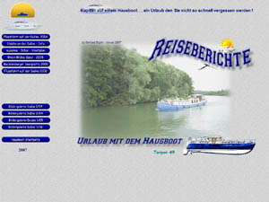 Urlaub mit dem Hausboot