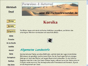 Mit dem Motorrad nach Korsika