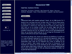 Neuseeland - ein Reisebericht von 1999
