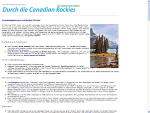Die Kanadischen Rockies