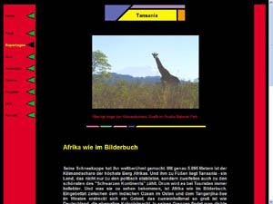 Tansania - Afrika wie im Bilderbuch
