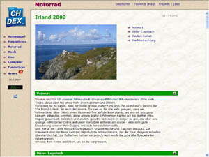 Irland mit dem Motorrad 2000