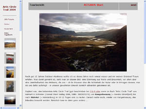 Artic Cirlce Trail 2004