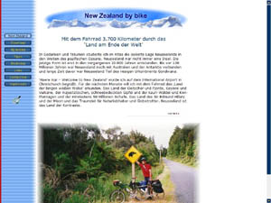 Mit dem Rad in Neuseeland