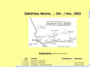 Der Westen Südafrikas