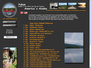 Kanadas Yukon und Amerikas Alaska