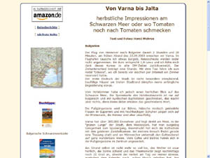 Von Varna bis Jalta - herbstliche Impressionen am schwarzen Meer.