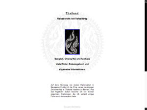 Reisetagebuch Thailand...