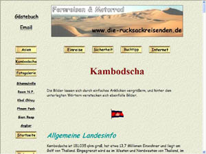 Rucksackreise durch Kambodscha