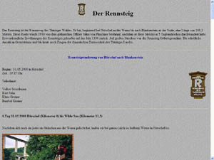 Der Rennsteig - der Kammerweg des Thüringer Waldes