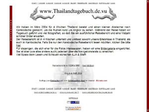 4 Wochen in Thailand