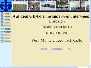 Umbrien: Trekking auf dem E1